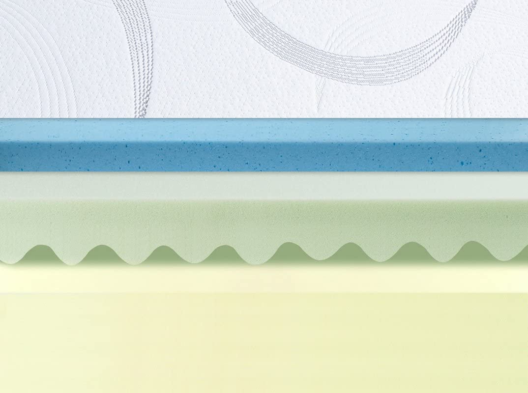 sleeplace svc07fm02f mattress, 7 inch, white