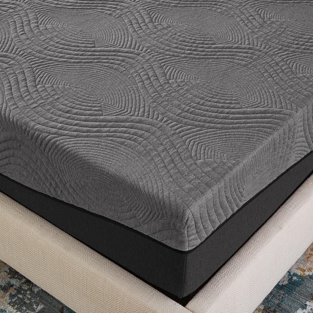 Slumber Solutions Active 14-inch Charcoal Memory Foam Mattress