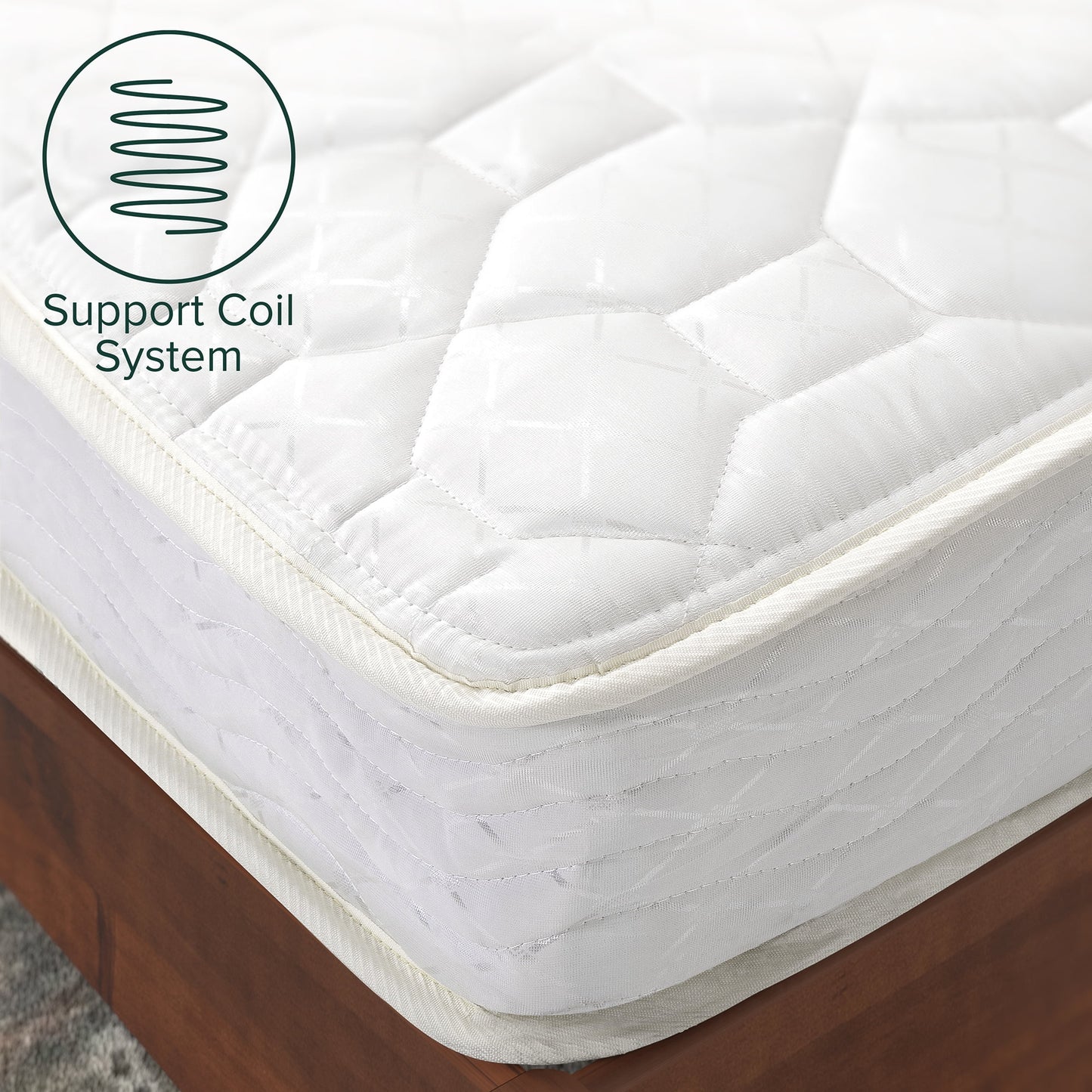 Slumber 1 by Zinus 6in Comfort Innerspring Mattress, Full