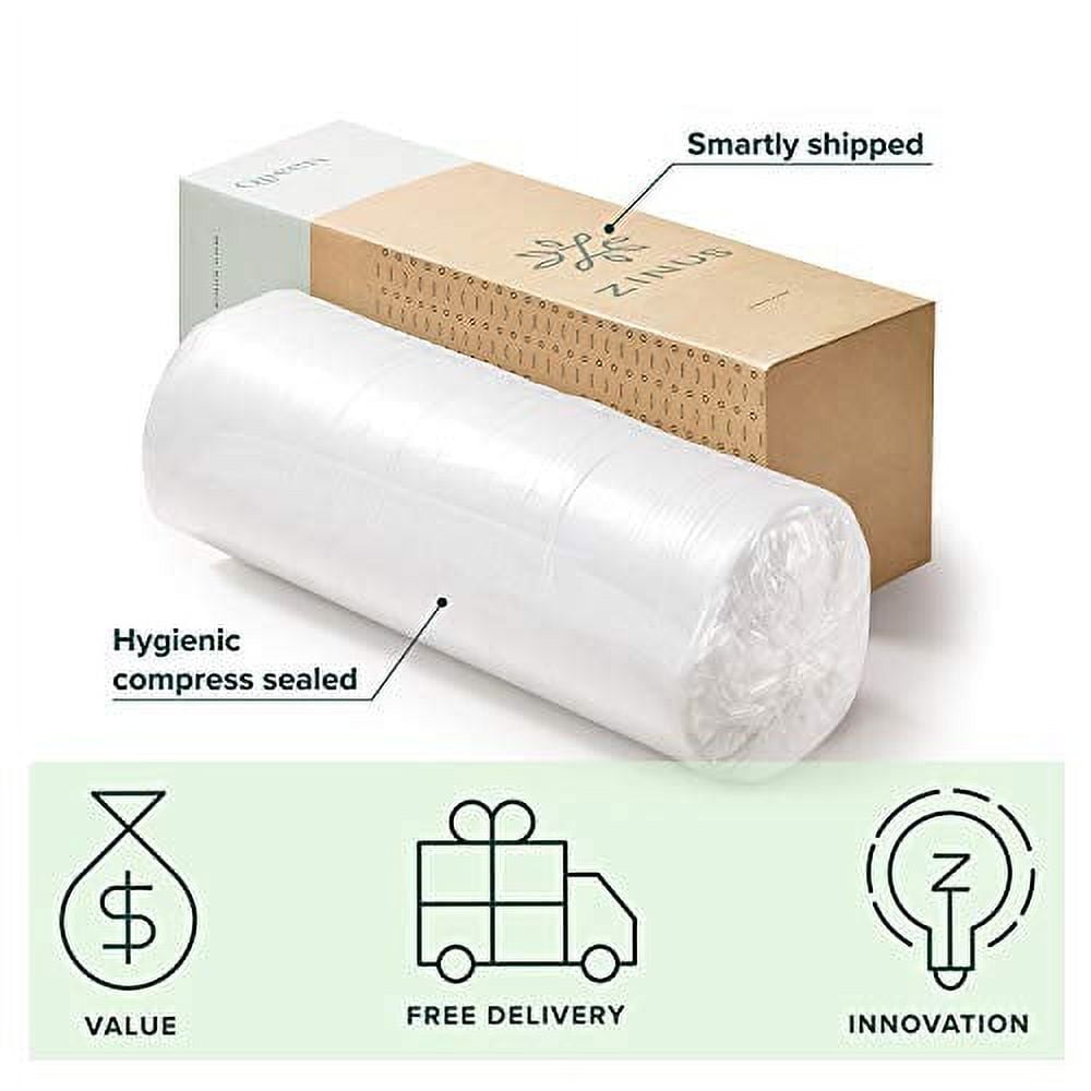 Sleep Master 8in Green Tea Memory Foam Mattress with 2in Aircool Foam - King