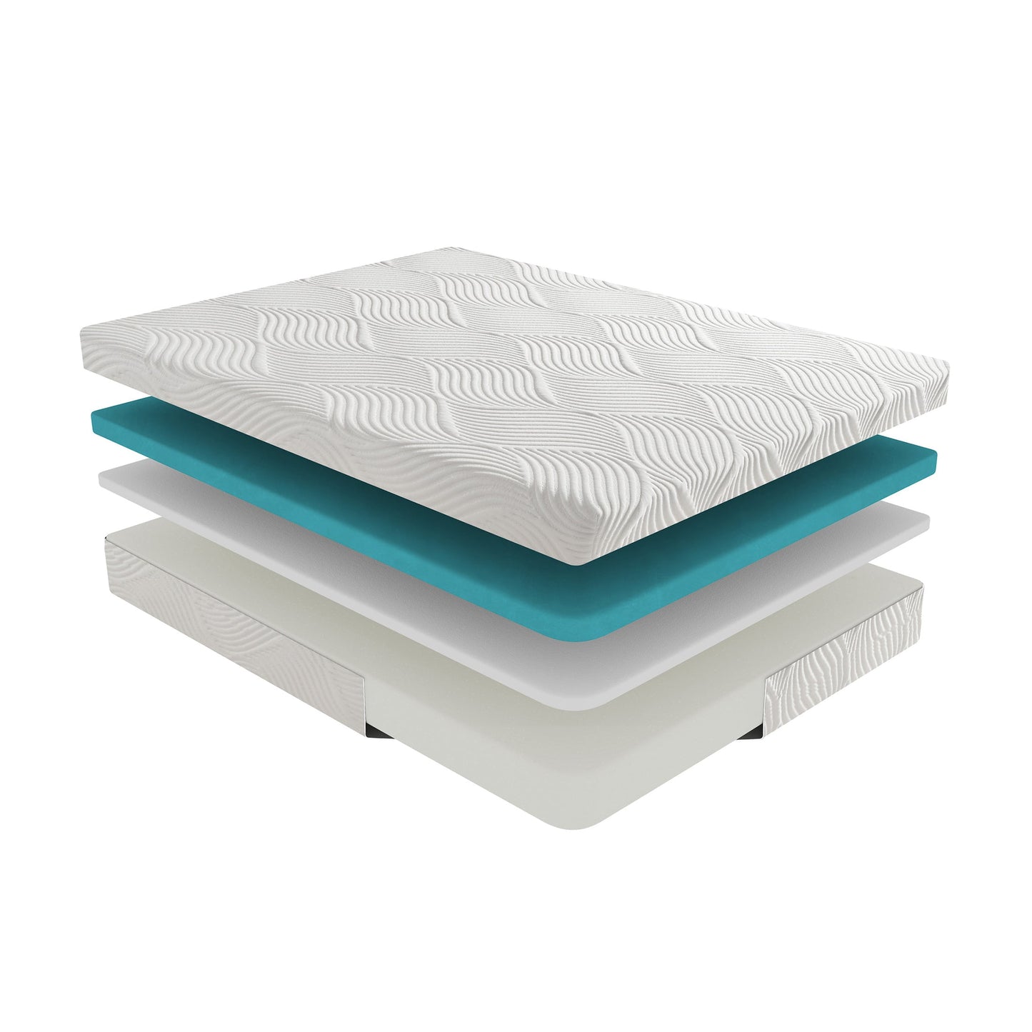 OakvillePark Popham 10-Inch Gel-Infused Memory Foam Mattress, Cal King