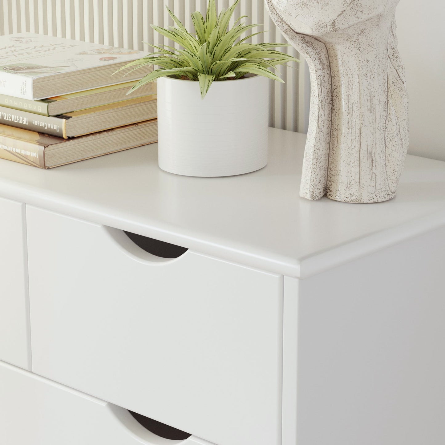 Extra Savings! RichYa 4 Drawer Dresser for Bedroom Wood Storage Dresser White Sofa Table Nightstand Chest of Drawer - Walmart.com