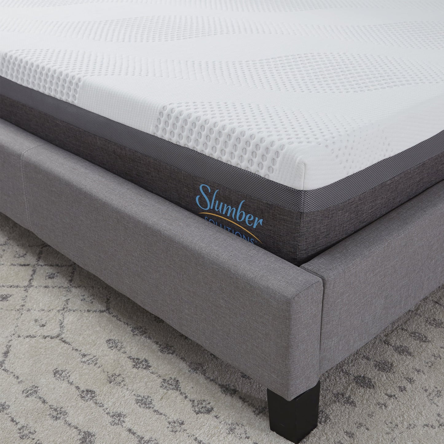 Slumber Solutions 10in Hybrid Mattress, Mattress-In-A-Box, Queen