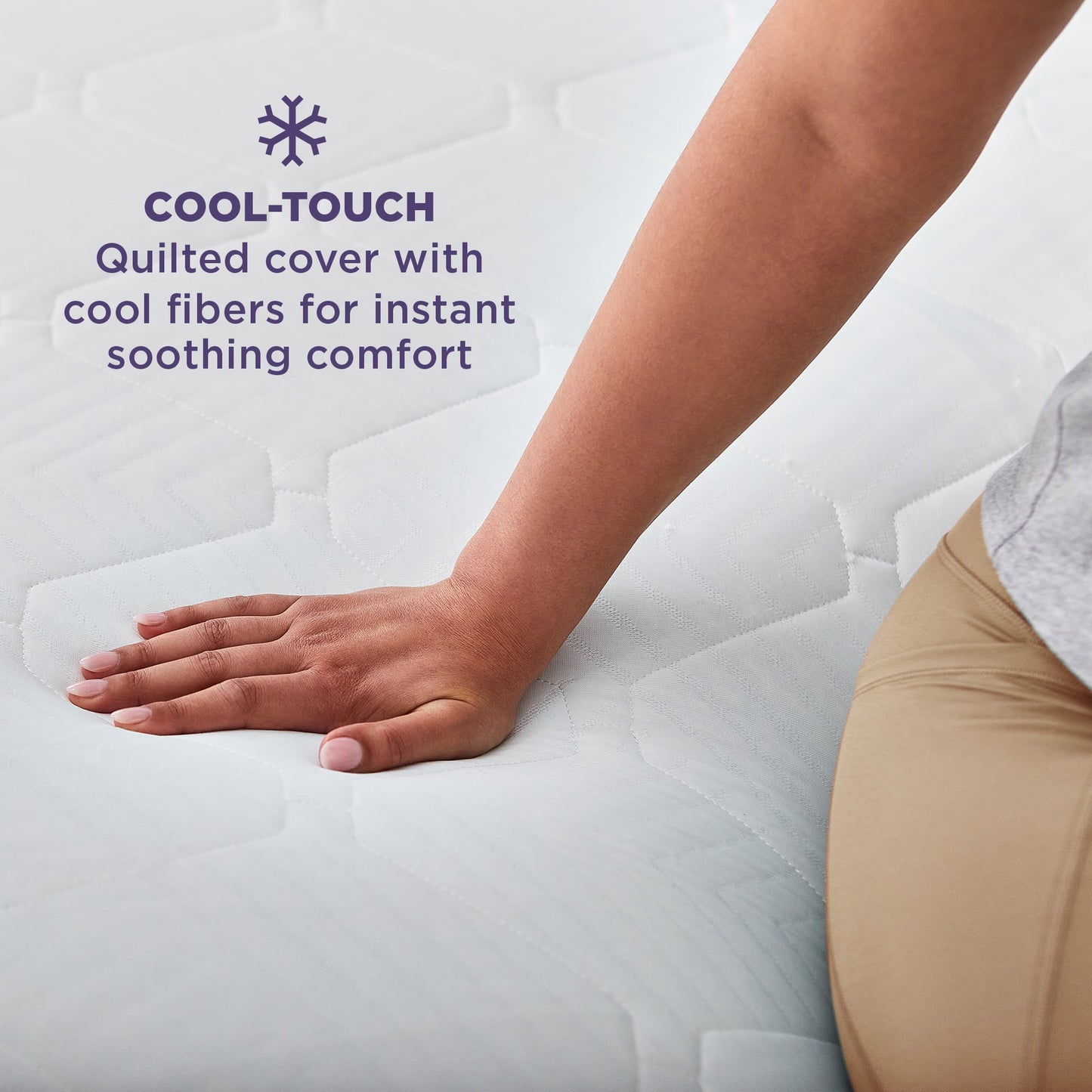 Sleep Innovations Arlo Cooling Firm Support Foam Mattress, 12 Inch Bed in a Box, Queen Size