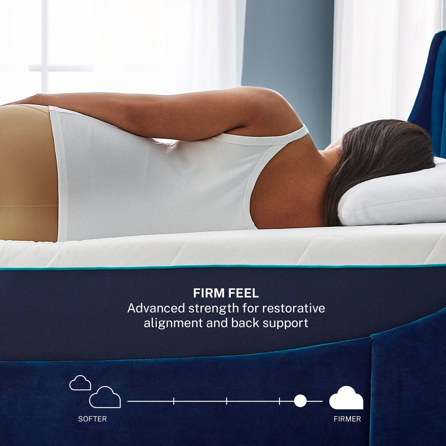 Sleep Innovations Arlo Cooling Firm Support Foam Mattress, 12 Inch Bed in a Box, Twin Size
