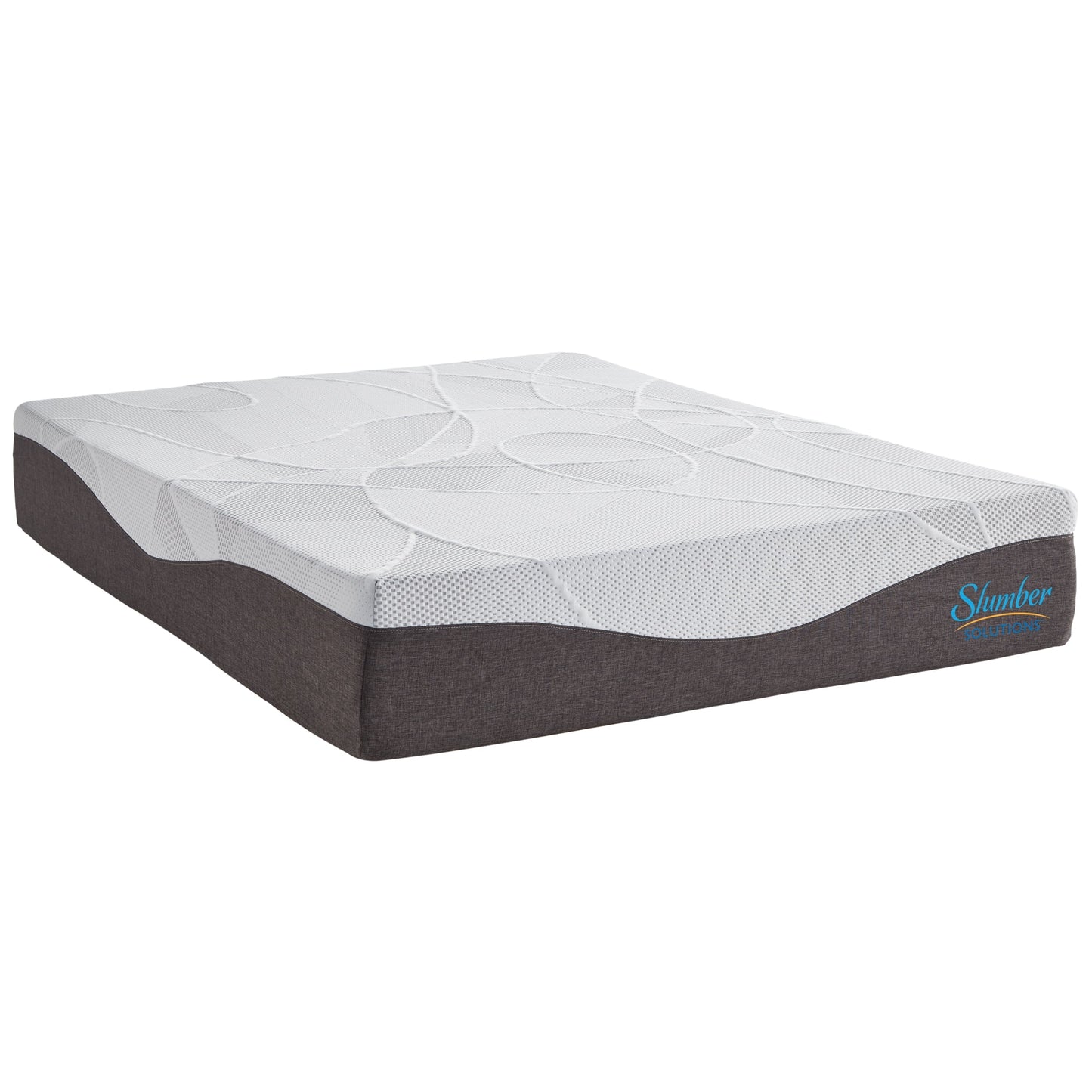 Slumber Solutions Renew 14in Customize Your Comfort Gel Foam Mattress, Plush, Queen