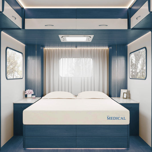 NSC Medical Cooling Gel Memory Foam RV Queen Mattress