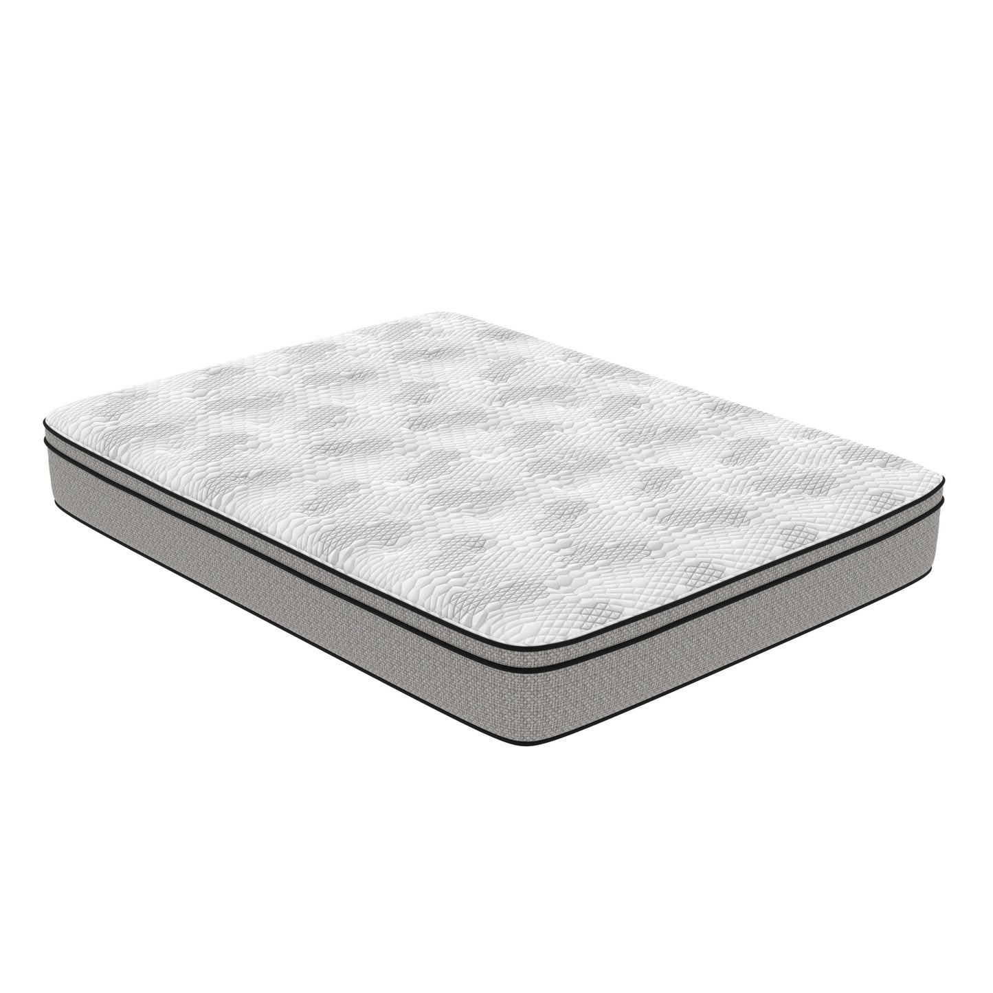 Sleep Inc. 12 Inch Medium Firm Hybrid Mattress, California King