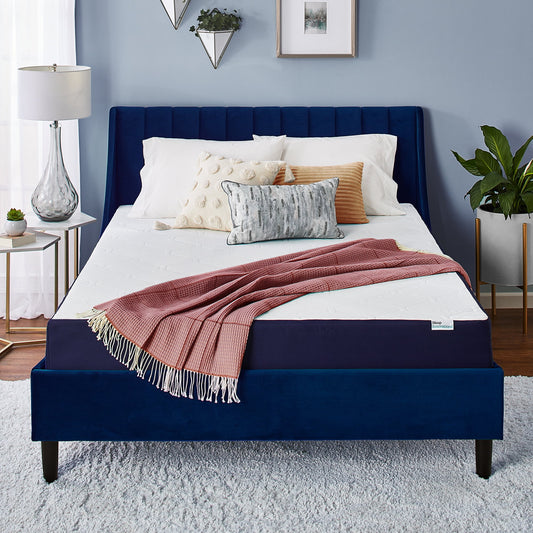 Sleep Innovations Arlo Cooling Firm Support Foam Mattress, 10 Inch Bed in a Box, Full Size