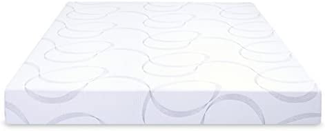 sleeplace svc07fm02f mattress, 7 inch, white