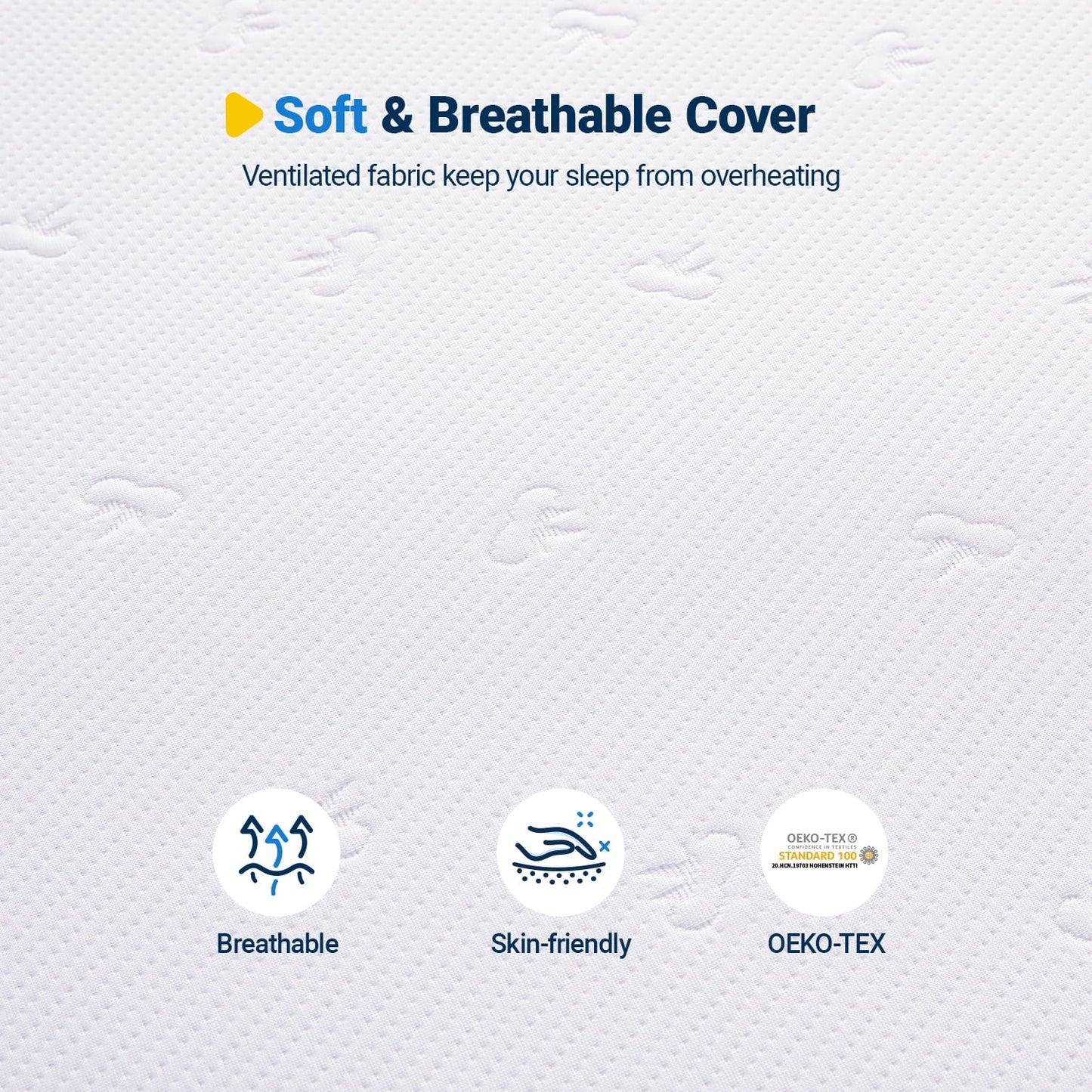 Avenco Airsail 12in Memory Foam Strong Supportive Firm Mattress in a Box, Queen Size