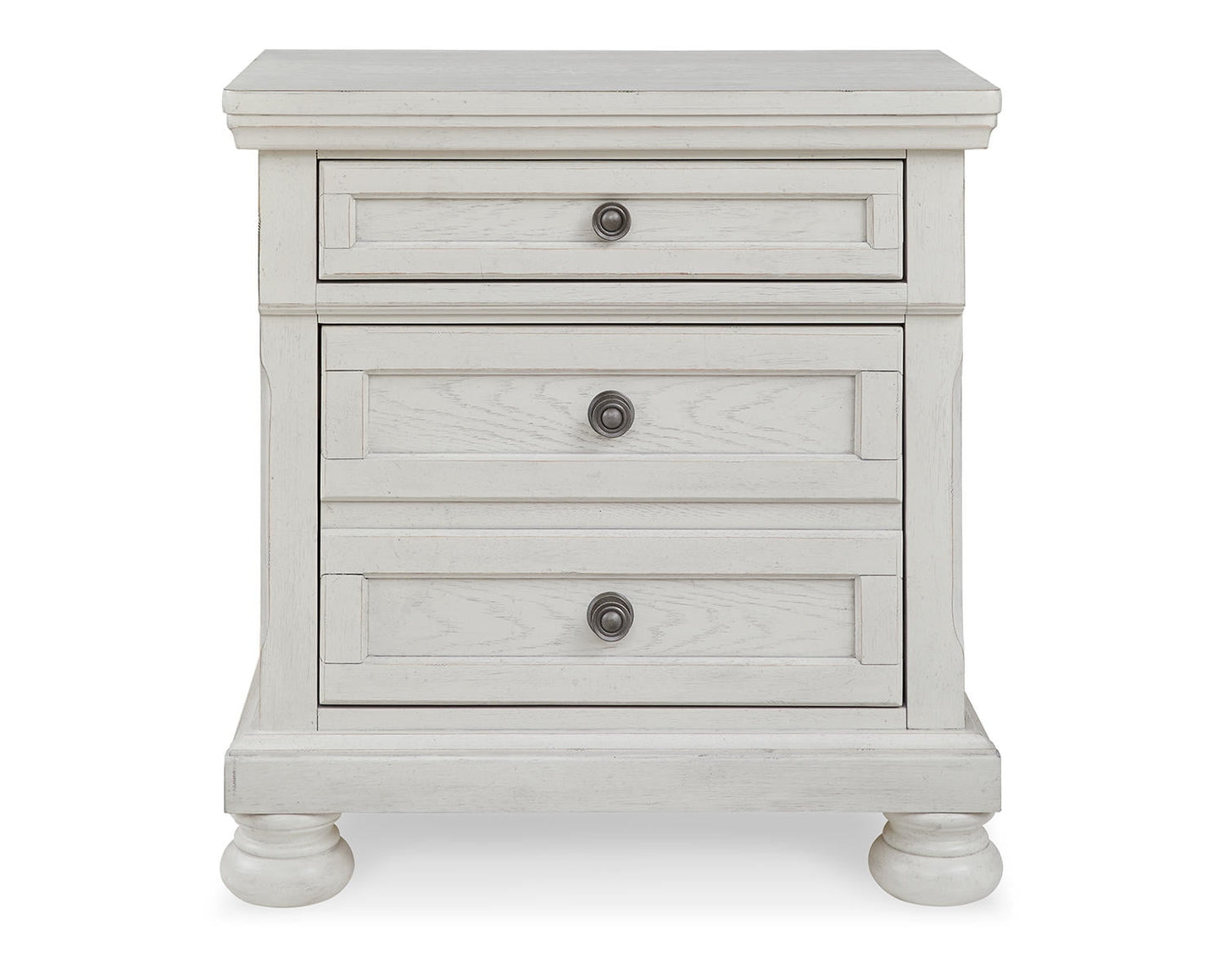Ashley Signature Design Robbinsdale Antique White 2-Drawer Nightstand Furniture