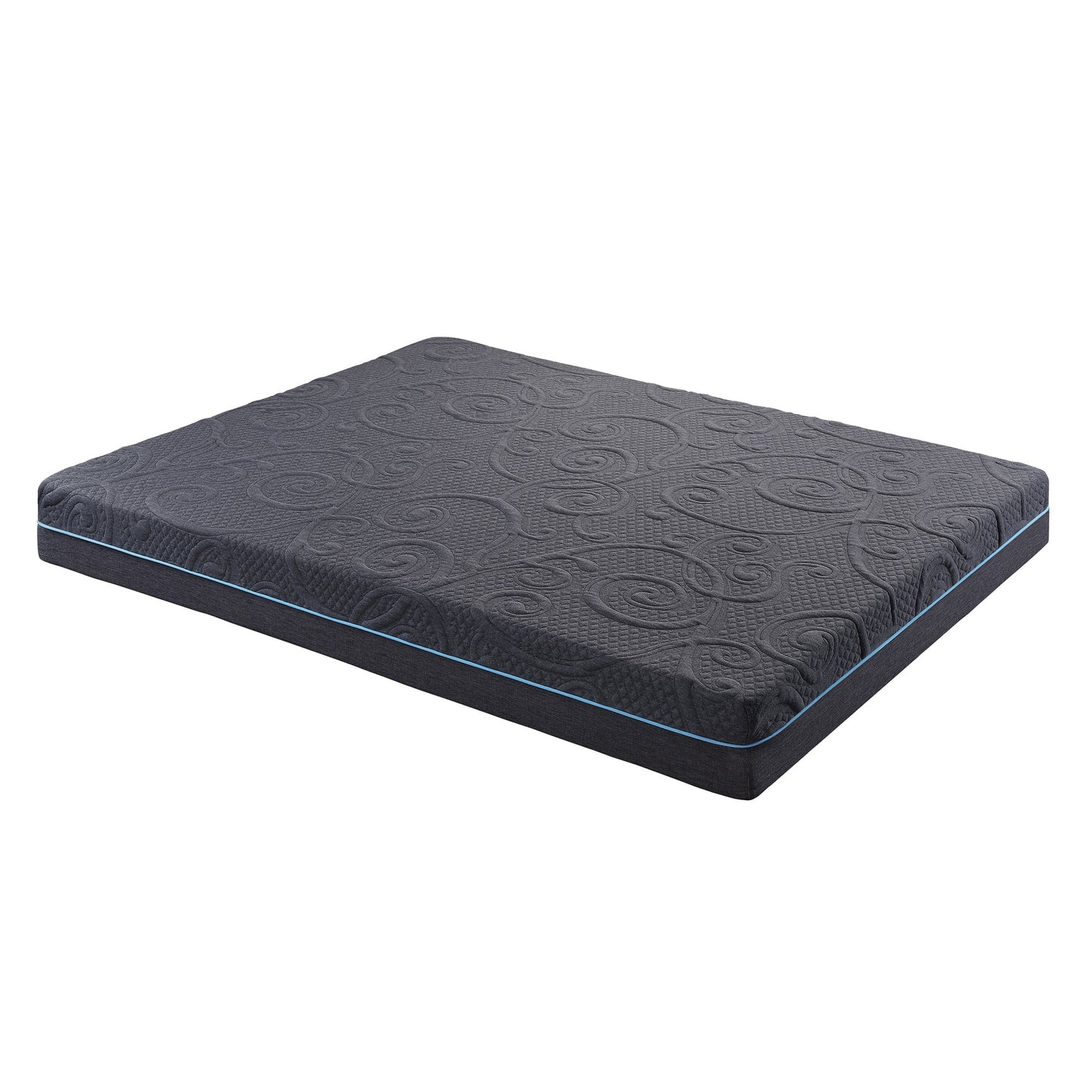 OakvillePark Squantum 8-Inch Gel-Infused Memory Foam Hybrid Mattress, Full