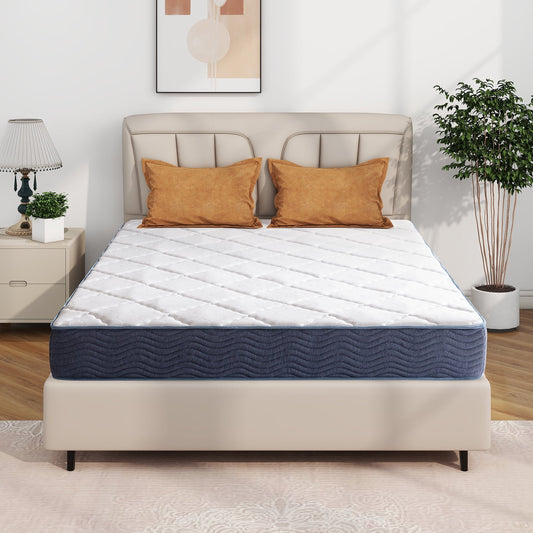 Atilioo Hybrid Mattress California King Size, 11 inch Mattress in a Box with Independent Pocket Spring,Medium
