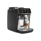 Series 5500 Latte Go Kaffeevollautomat EP5546/70, 20 Heiße und Kalte Kaffeespezialitäten, Leiser mit SilentBrew, QuickStart, Schwarz/Silber