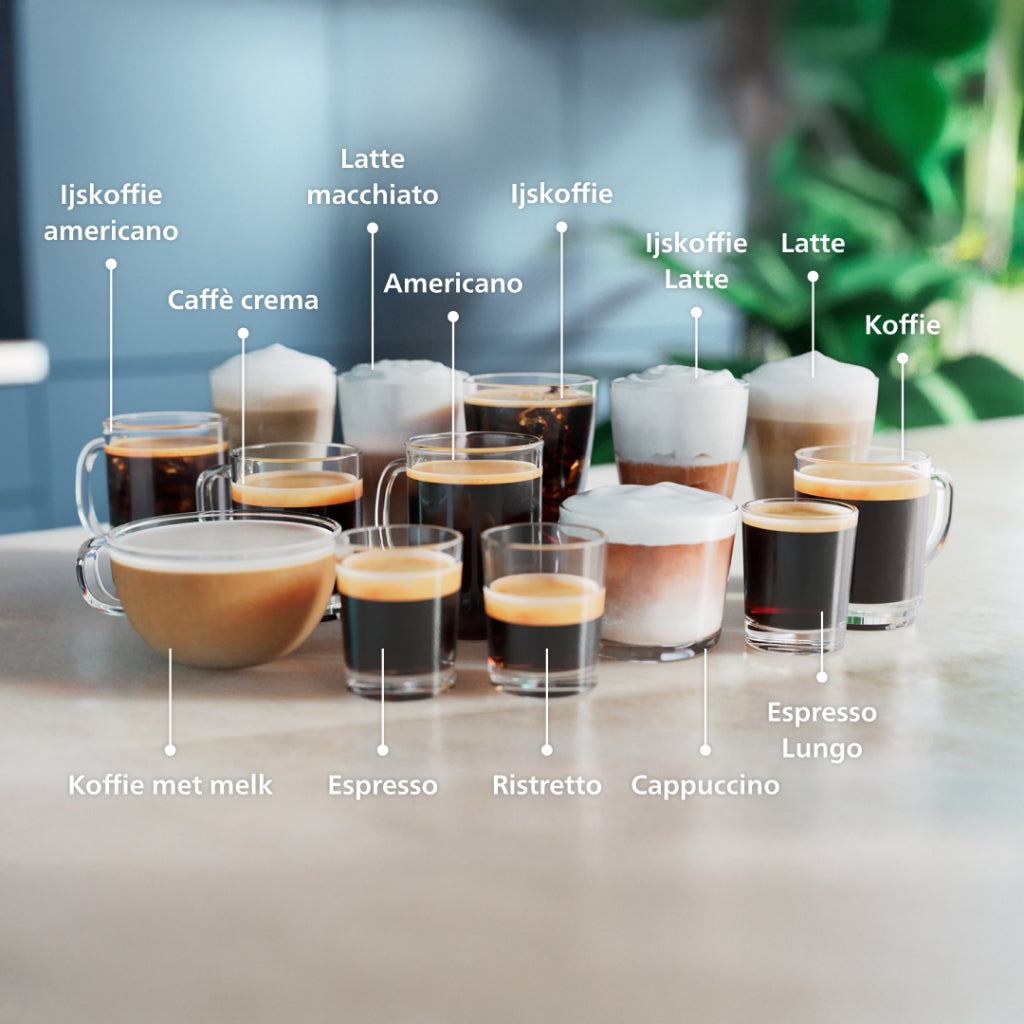 Series 5500 Latte Go Kaffeevollautomat EP5546/70, 20 Heiße und Kalte Kaffeespezialitäten, Leiser mit SilentBrew, QuickStart, Schwarz/Silber