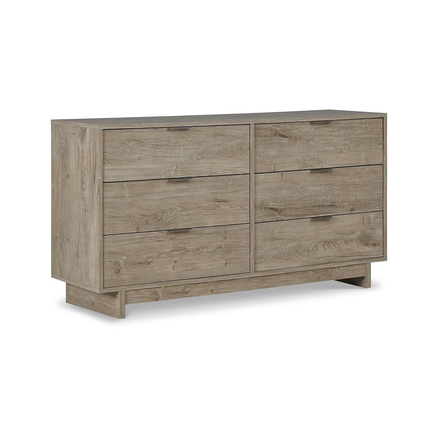 Mid-Century Modern Bedroom Dresser - Oliah 6 Drawer by Signature Design Ashley