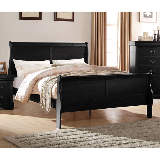 Simple Relax Full Bed, Black