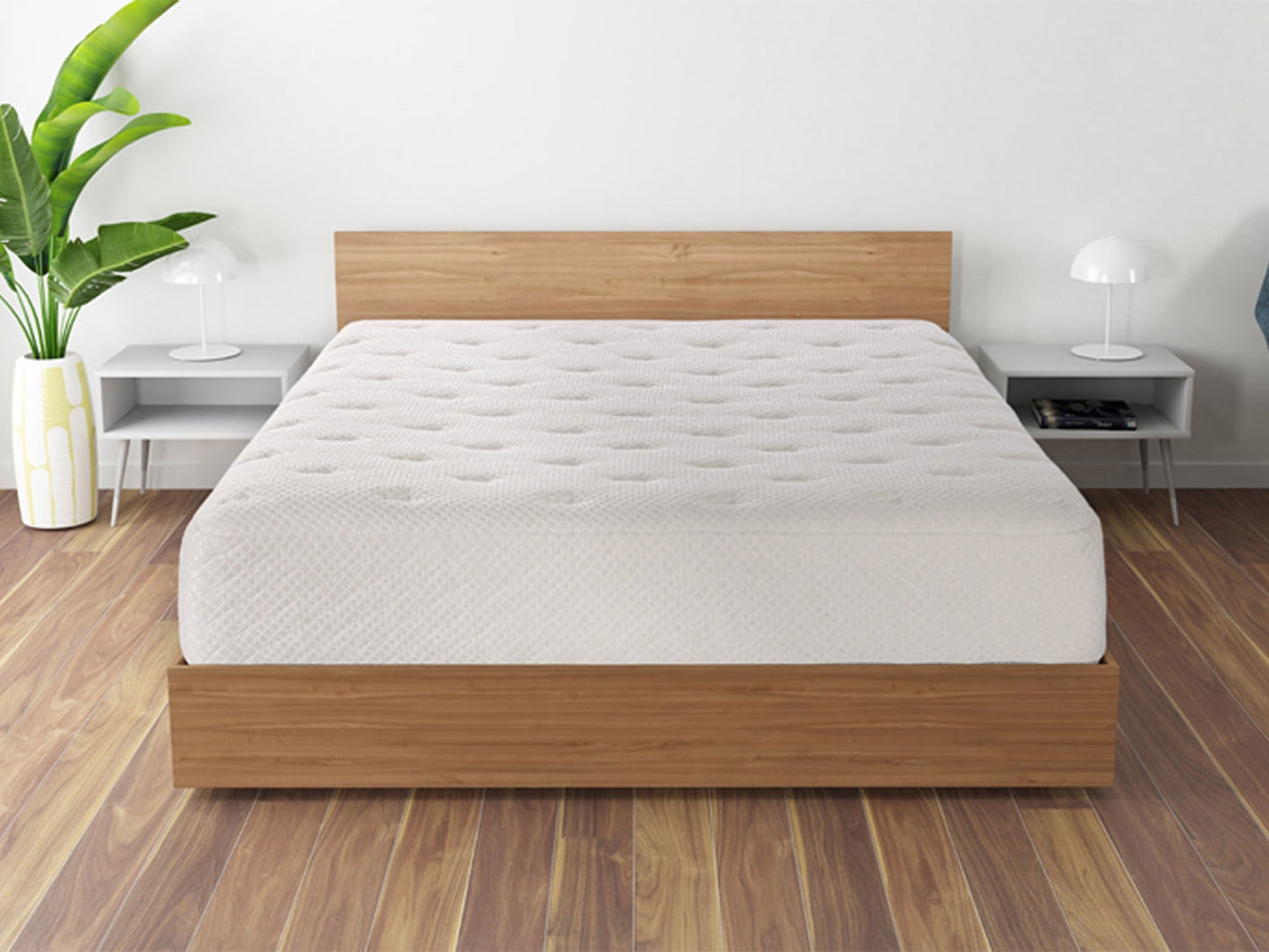 SleepFresh Clean and Cool 12in Medium Hybrid Mattress - King