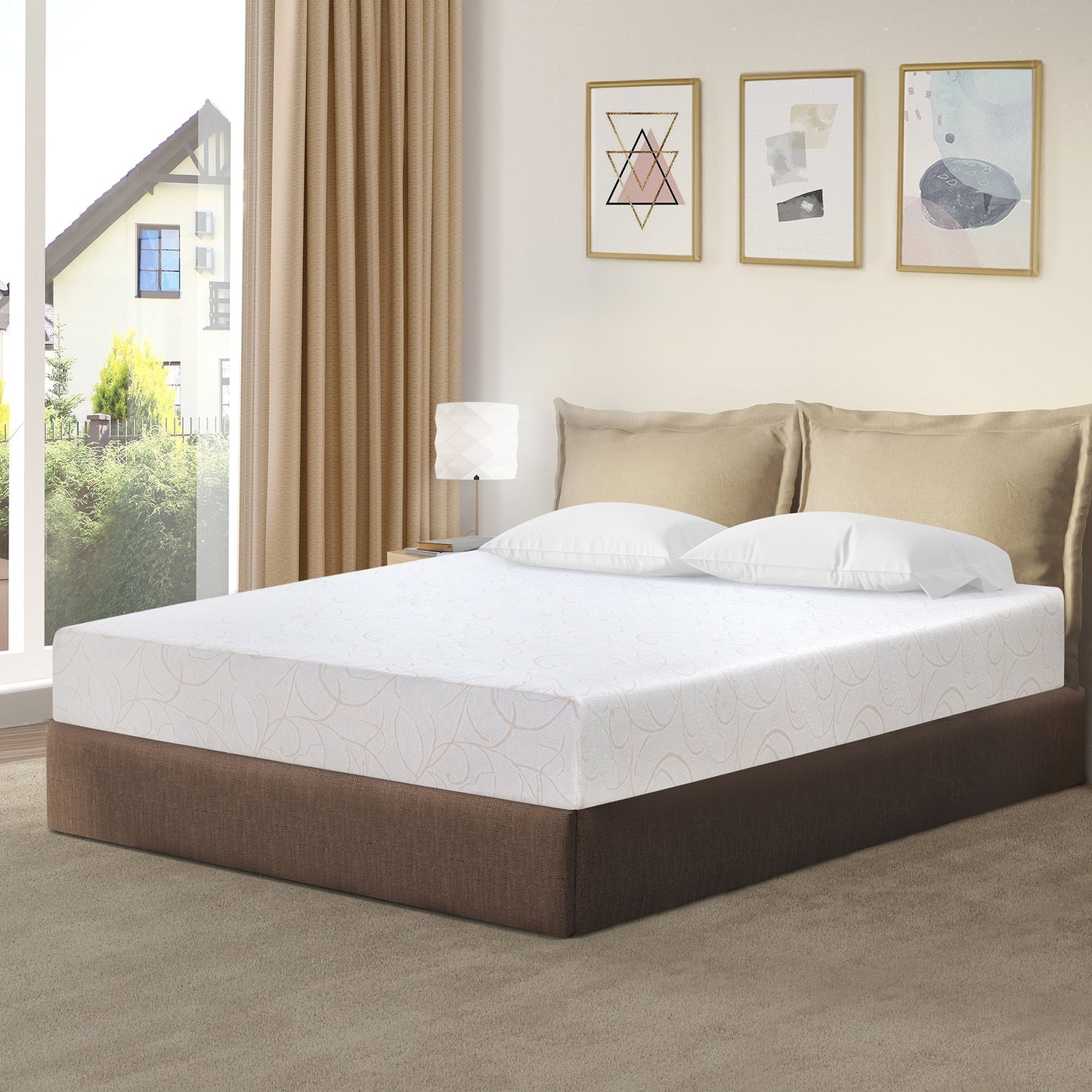 Sleeplanner 7 Inch Gel Memory Foam Mattress In a Box Full