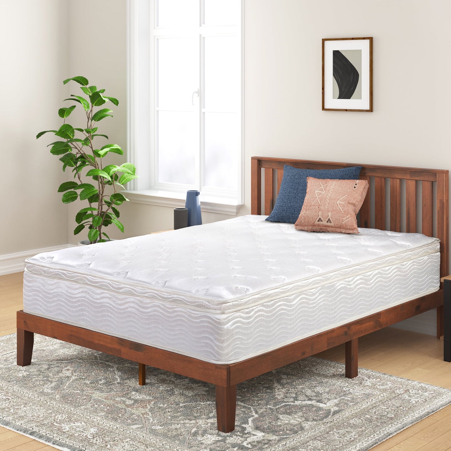 Slumber 1 By Zinus 12in Support Innerspring Mattress, Adult, Queen