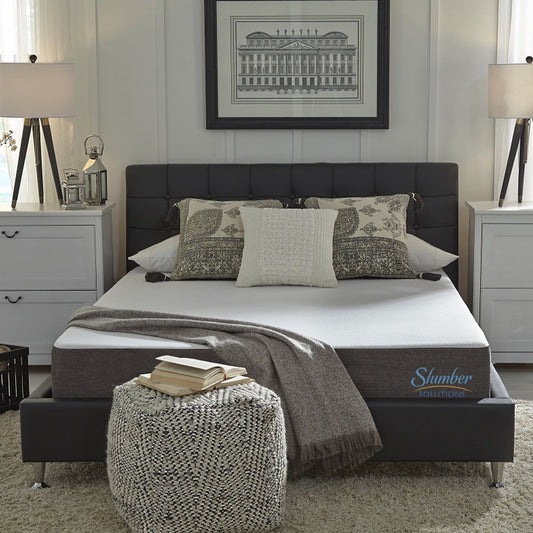 Slumber Solutions Restore 8in Gel Foam Mattress, Mattress-In-A-Box, Twin