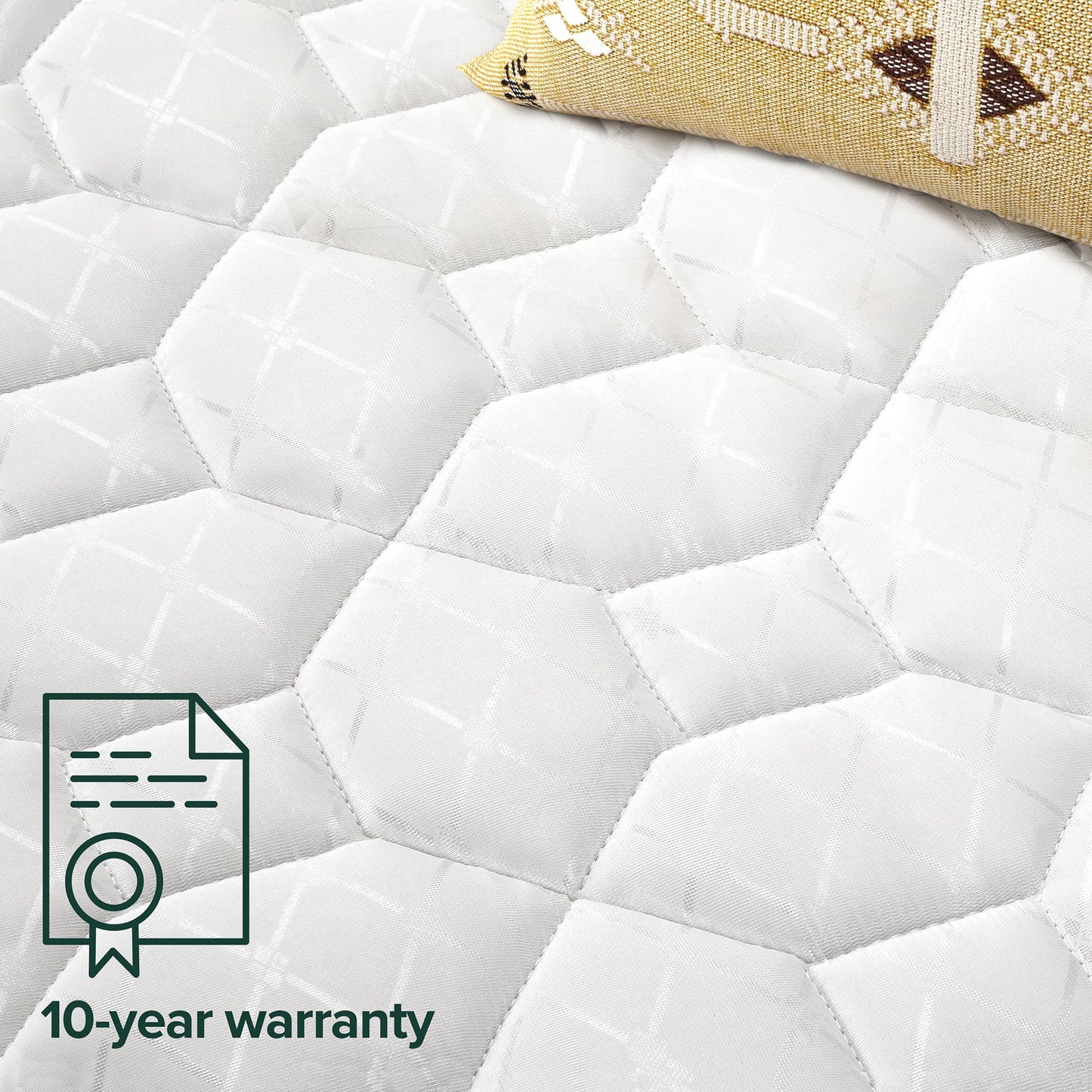 Slumber 1 By Zinus 6in Comfort Innerspring Mattress, Adult, Full 2 pack