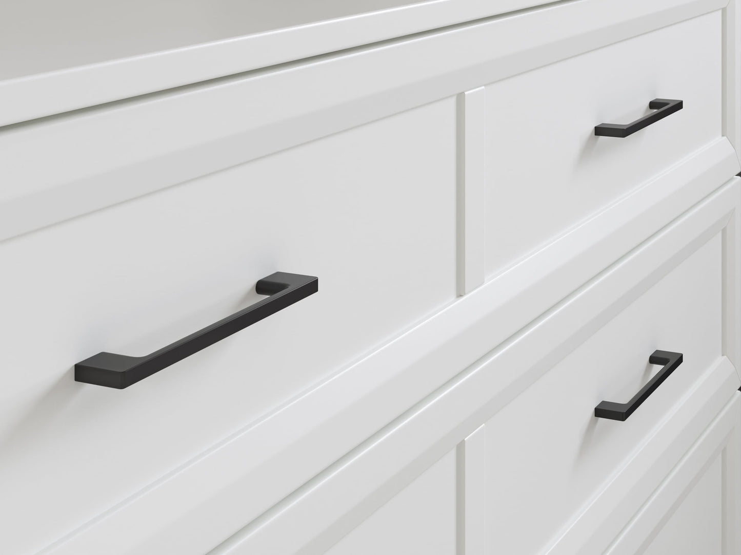 AFI Santa Fe Queen Wood Murphy Bed Chest with Mattress and Built-in Charger, White