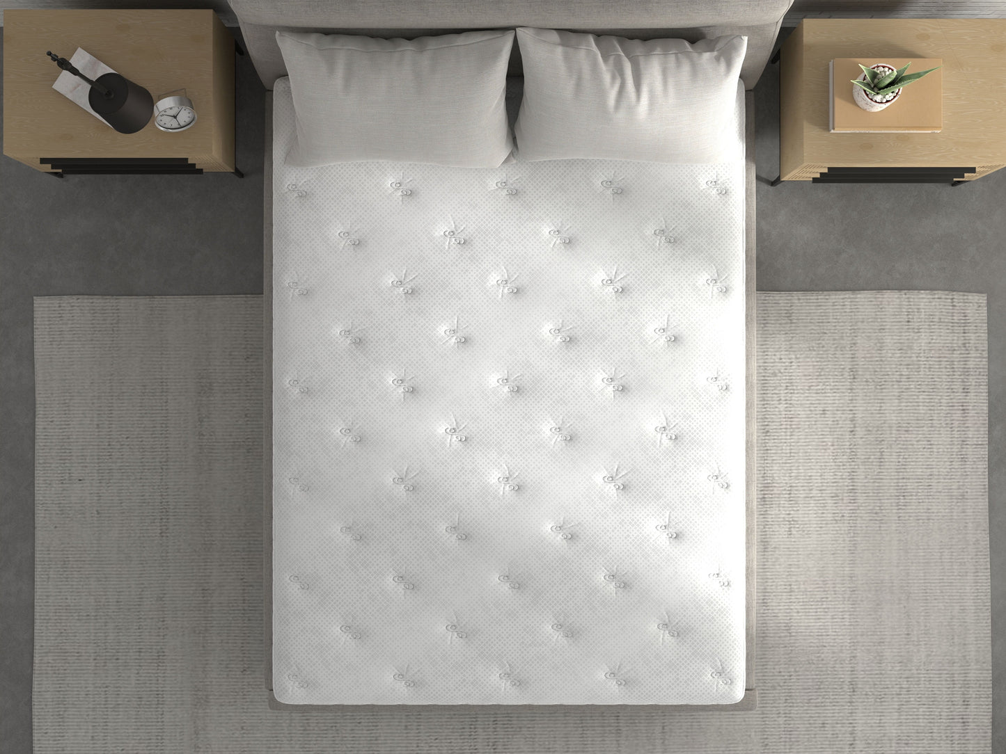 SleepFresh Clean, Cool & Firm 12in Medium Hybrid Full Bed Mattress