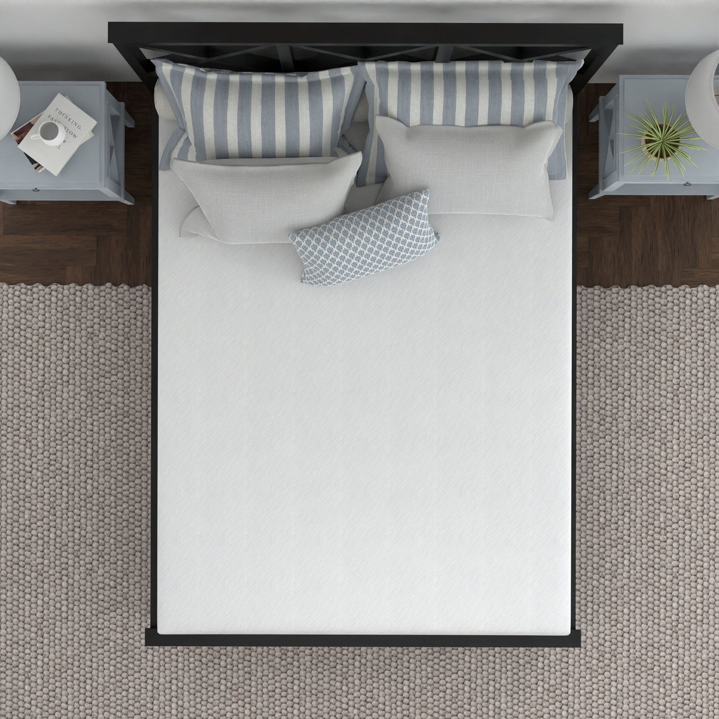 Sleep Inc. 8 Inch Memory Foam Mattress, King