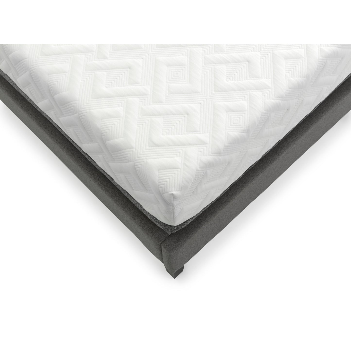 Sleep Zone Pacifica 12-inch Memory Foam Mattress and Z100 Adjustable Bed Set Split King