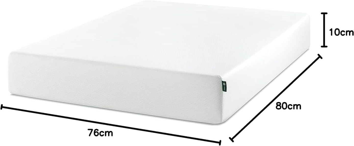 Sleep Master 10in Green Tea Memory Foam Mattress with 2in Aircool Foam - King