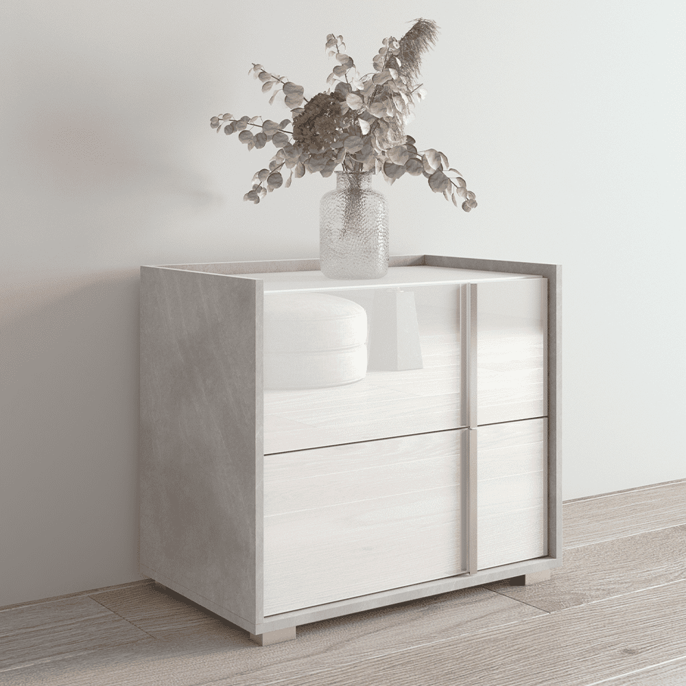 Sky 25in Modern Bedroom Nightstand